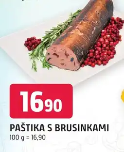 Trefa PAŠTIKA S BRUSINKAMI nabídka