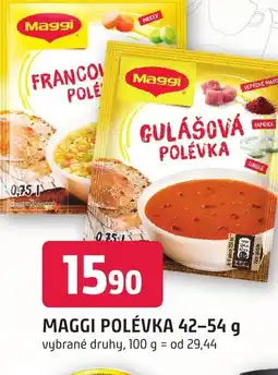 Trefa MAGGI POLÉVKA 42-54 g nabídka