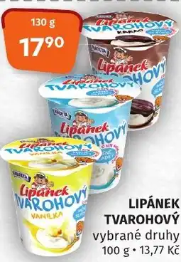Trefa LIPÁNEK TVAROHOVÝ nabídka