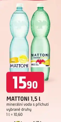 Trefa MATTONI 1,5 L nabídka