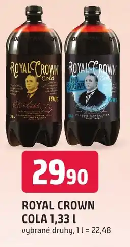 Trefa ROYAL CROWN COLA 1,33 L nabídka