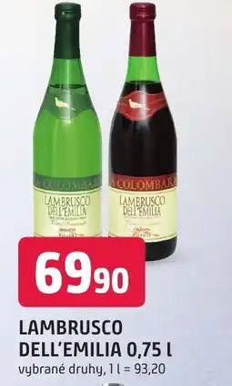 LAMBRUSCO DELL'EMILIA 0,75 L