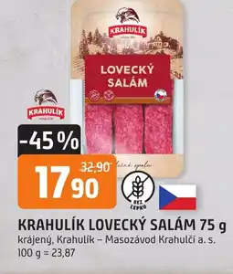 KRAHULÍK LOVECKÝ SALÁM 75 g