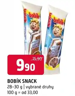 Terno BOBÍK SNACK nabídka
