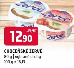 Terno CHOCEŇSKÉ ŽERVÉ 80 g nabídka
