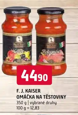 Terno F. J. KAISER OMÁČKA NA TĚSTOVINY 350 g nabídka
