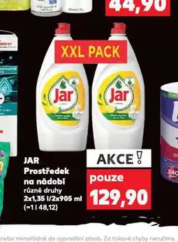 Kaufland Jar prostředek na nádobí nabídka