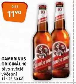 Terno GAMBRINUS ORIGINÁL 10 nabídka