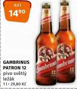 Terno GAMBRINUS PATRON 12 nabídka