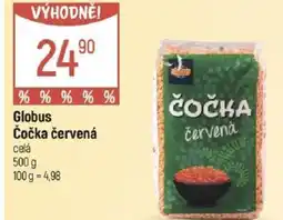 Globus Globus Čočka červená nabídka