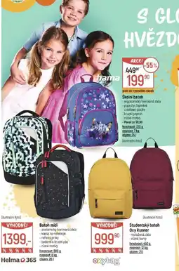 Globus Školní batoh nabídka