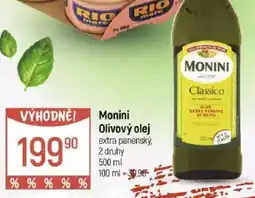 Globus Monini Olivový olej nabídka