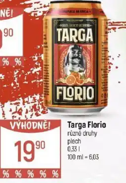 Globus Targa Florio nabídka