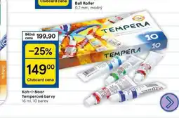 Tesco Koh-i-noor temperové barvy nabídka