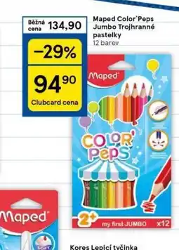Tesco Maped pastelky nabídka