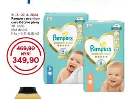 Tesco Pampers dětské plenky nabídka