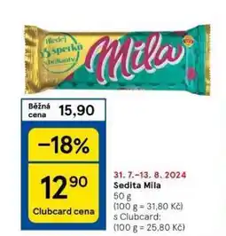 Tesco Sedita mila nabídka