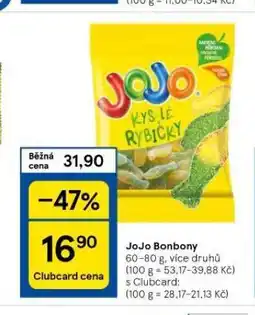 Tesco Jojo bonbony nabídka