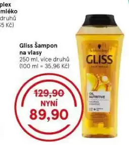Tesco Gliss šampon nabídka