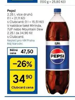Tesco Mirinda nabídka