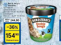 Tesco Zmrzlina ben & jerry's nabídka