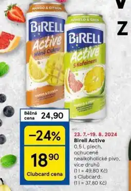 Tesco Birell nealkoholické pivo nabídka