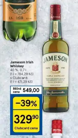 Jameson irish whiskey