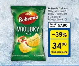 Tesco Bohemia chipsy nabídka