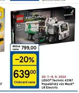 Tesco Lego technic nabídka