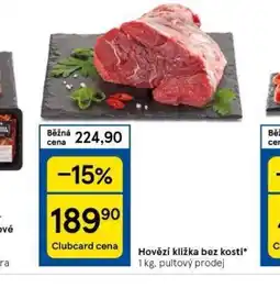 Tesco Hovězí kližka bez kosti nabídka