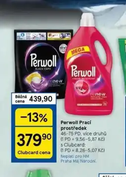 Tesco Perwoll prací prostředek nabídka