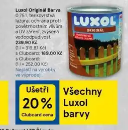 Luxol originál barva