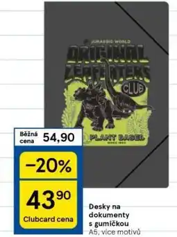 Tesco Desky na dokumenty nabídka