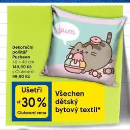 Tesco Dekorační polštář nabídka