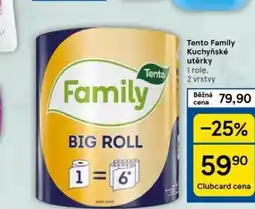 Tesco Tento kuchyňské utěrky nabídka