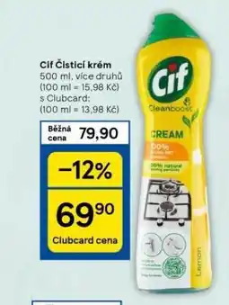 Tesco Cif čisticí krém nabídka