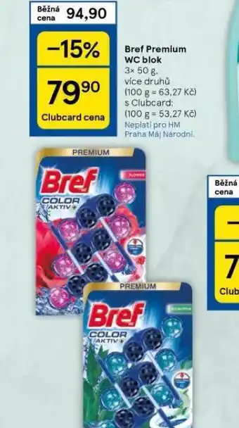 Tesco Bref wc blok nabídka