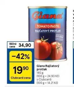 Tesco Giana rajčatový protlak nabídka