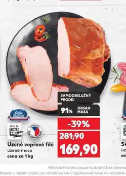 Kaufland Uzené vepřové filé nabídka