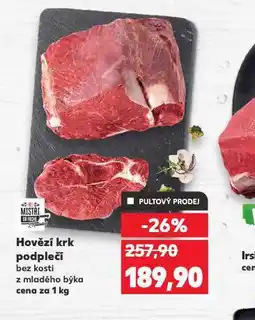 Kaufland Hovězí krk podplečí nabídka