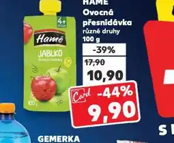Kaufland Hamé ovocná přesnídávka nabídka