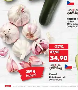 Kaufland Česnek nabídka