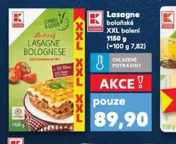 Kaufland Lasagne boloňské xxl nabídka
