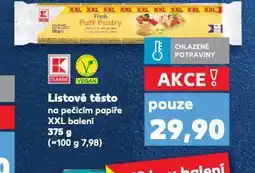 Kaufland Listové těsto nabídka