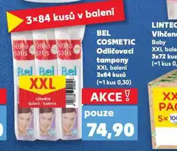 Kaufland Bel comsetic odličovací tampony nabídka