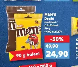Kaufland M&m´s dražé nabídka