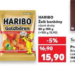 Kaufland Haribo želé bonbony nabídka