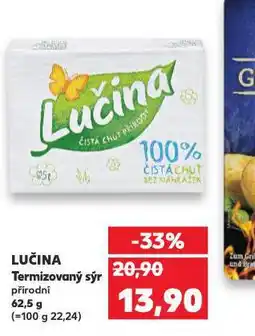 Kaufland Lučina termizovaný sýr nabídka