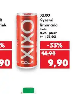 Kaufland Xixo sycená limonáda nabídka