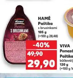 Kaufland Hamé paštika nabídka